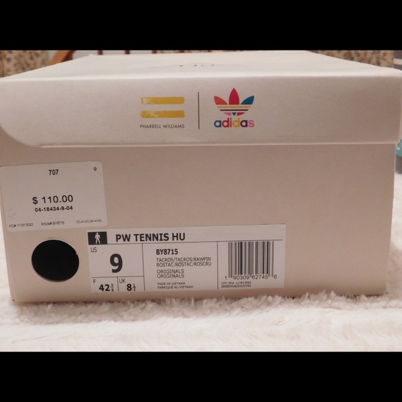 Adidas x Pharrell Williams Tennis Human Sneakers - Picture 2 of 6